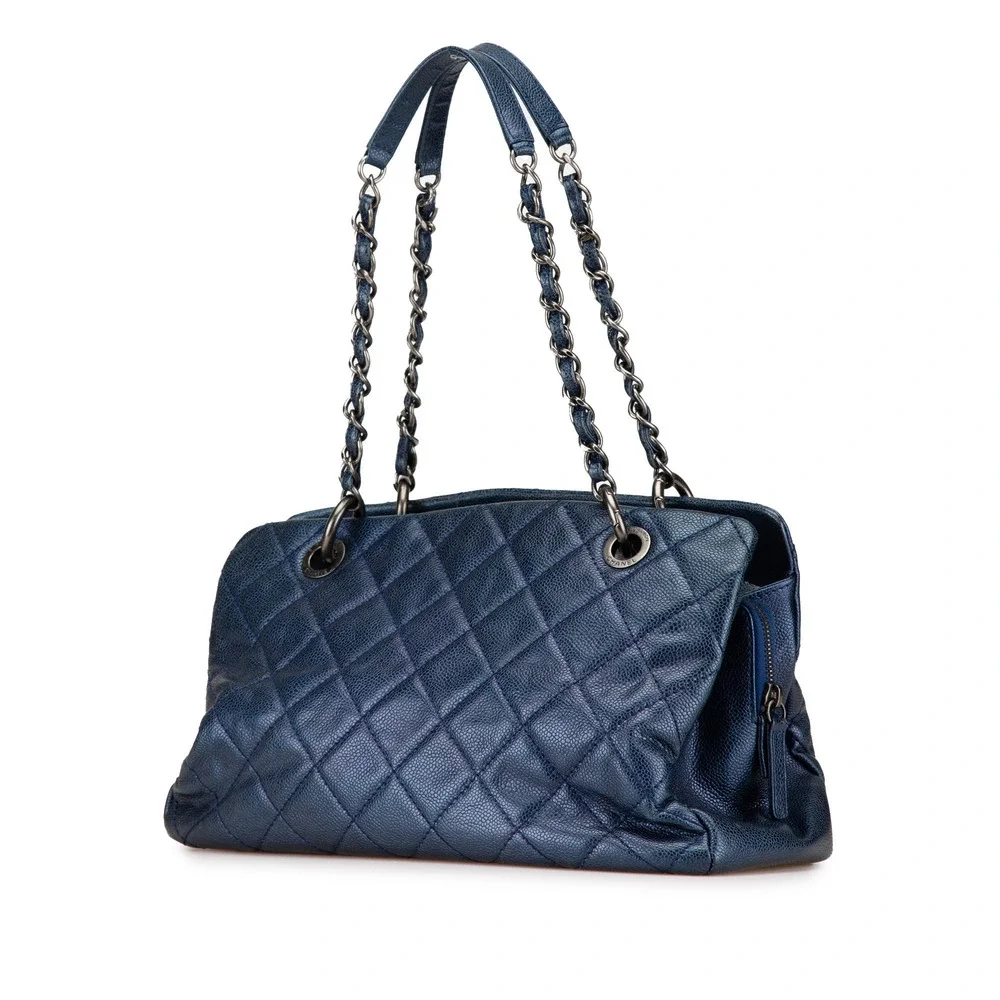 Pre-Loved Chanel Quilted Iridescent Caviar Chic Shopping Tote